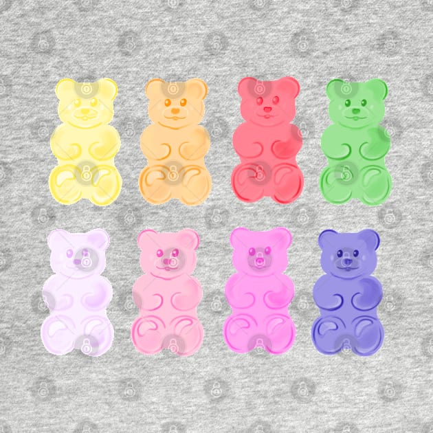 Gummy Bear - all colors by Aurealis